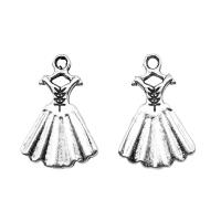 Zinc Alloy Jewelry Pendants, Skirt, plated, fashion jewelry 