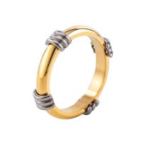 Stainless Steel Finger Ring, 316L Stainless Steel, Vacuum Ion Plating, Unisex 5.5mm, US Ring 