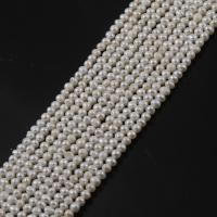 Potato Cultured Freshwater Pearl Beads, DIY white, 3.5-4mm .96 Inch 