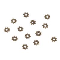 Brass Spacer Beads, Flower, DIY 4mm 
