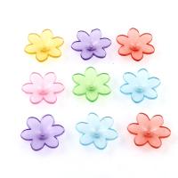 Transparent Acrylic Beads, Flower, translucent Approx 1.5mm, Approx 