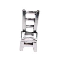 Zinc Alloy Jewelry Pendants, Chair, silver color plated, fashion jewelry, silver color 