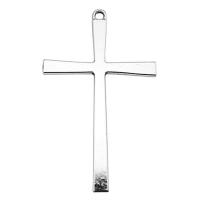 Цинкового сплава крест подвески, цинковый сплав, Kресты, плакированный цветом под старое серебро, Винтаж & Мужская продается PC