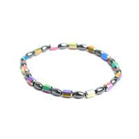 Fashion Jewelry Anklet, Hematite, polished, Unisex, multi-colored Approx 7.87 Inch 