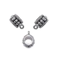 Zinc Alloy Jewelry Pendants, Round, silver color plated, fashion jewelry, silver color 