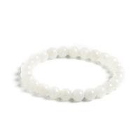 Hetian Jade Bracelet & for woman, white 