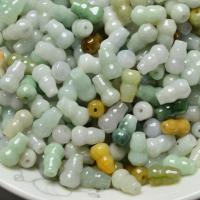 Jadeite Beads, Calabash, DIY, green 