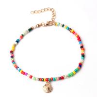Fashion Jewelry Anklet, Resin, with Zinc Alloy, Butterfly, plated, for woman Approx 7.87 Inch 