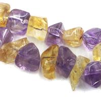Natural Ametrine Beads, DIY, mixed colors Approx 39 cm 