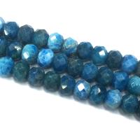 Apatit Perlen, Apatite, Abakus,Rechenbrett, DIY & facettierte, blau, Länge:ca. 39 cm, verkauft von Strang