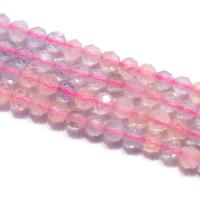Morganite Beads, Round, DIY & faceted, pink Approx 39 cm 