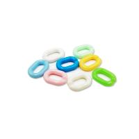 Acrylic Linking Ring, Letter O, injection moulding, DIY Approx 