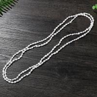 Shell Necklace, White Shell, for woman, white, 80-100cm 