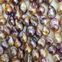 Barock kultivierten Süßwassersee Perlen, Natürliche kultivierte Süßwasserperlen, DIY, violett, 15x26mm, Länge:ca. 38 cm, verkauft von Strang