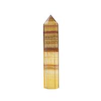 Natural Fluorite Point Decoration, yellow 
