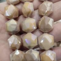Fashion Crystal Beads, DIY & imitation porcelain & faceted Approx 38 cm 