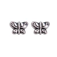 Zinc Alloy Jewelry Beads, Butterfly, antique silver color plated, vintage & DIY 
