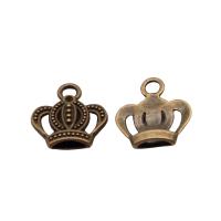 Zinc Alloy Crown Pendants, plated, vintage & Unisex 