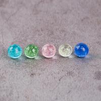 Vernickelt Glasperlen, Glas, rund, poliert, DIY & glänzend, keine, 1.4mm, verkauft von PC