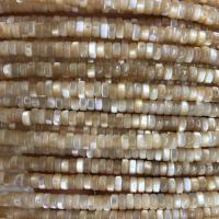 Trochus Shell Perle, flache Runde, DIY & verschiedene Größen vorhanden, keine, Länge:14.96 ZollInch, verkauft von Strang