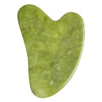 Джаспер с новых гор Соскоб пластина, Сердце, Массаж, зеленый продается PC