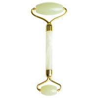 Jade New Mountain Roller, with Zinc Alloy, gold color plated, Massage 