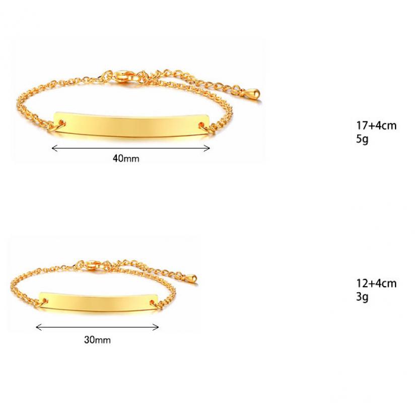 304 Edelstahl Armband, mit Verlängerungskettchen von 1.57inch, Vakuum-Ionen-Beschichtung, Modeschmuck & unisex & verschiedene Stile für Wahl, keine, verkauft von PC