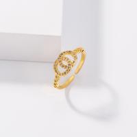 銅 カフ指輪, 調整 & マイクロパヴェジルコニア & 女性用, 金色, 17mm, 売り手 パソコン