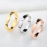Titanium Steel Finger Ring, polished, for woman 