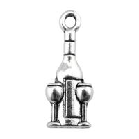 Zinc Alloy Jewelry Pendants, Cup, plated, silver color 
