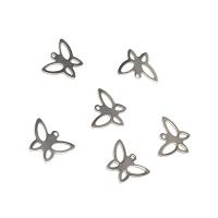 Stainless Steel Animal Pendants, Butterfly, plated, DIY 