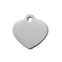 Stainless Steel Heart Pendants, 304 Stainless Steel, Vacuum Ion Plating, fashion jewelry 