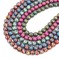 Non Magnetic Hematite Beads, Round, plated, DIY 8mm 