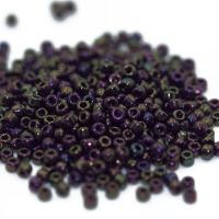 Plated Glass Seed Beads, Glass Beads, Round, DIY 2mm 