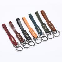 PU Leather Key Clasp, with Iron & Zinc Alloy, for man 
