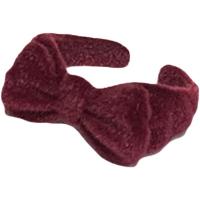 Flocking Fabric Cuff Finger Ring, Bowknot, adjustable & for woman US Ring 