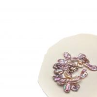 Natural Freshwater Pearl Loose Beads, Keshi, DIY, purple, 20mm 