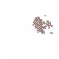 Natural Freshwater Pearl Loose Beads, Round, DIY, grape, 4-5mm 