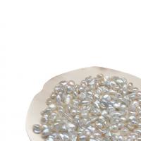 Natural Freshwater Pearl Loose Beads, Keshi, DIY, white, 9-12mm 