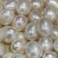 Naturales agua dulce perlas sueltas, Perlas cultivadas de agua dulce, Arroz, Bricolaje, Blanco, 8.5-9mm, Vendido por UD