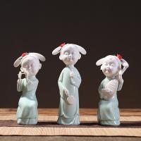 Porcelain Craft Decoration, half handmade, for home and office & durable 