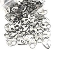 Stainless Steel Heart Pendants, 304 Stainless Steel, Vacuum Plating, DIY, silver color 