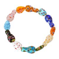 Bracelets Murano, chalumeau, bijoux de mode & pour femme, multicolore pouce, Vendu par brin