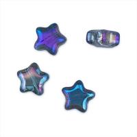 Star Crystal Beads , plated, DIY 