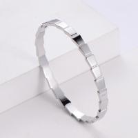 Stainless Steel Bangle, 316 Stainless Steel, Donut, Vacuum Ion Plating, fashion jewelry & for woman 