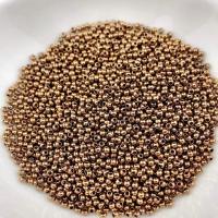 Plated Glass Seed Beads, Glass Beads, Round, DIY 1.5mm 