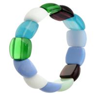 Lampwork Bracelets, fashion jewelry & for woman, multi-colored Inch 