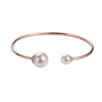 Stainless Steel Bangle, 316 Stainless Steel, Round, Vacuum Ion Plating, fashion jewelry & for woman 