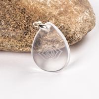 Pendentifs bijoux en cristal, larme, DIY, Cristal pâle Vendu par PC