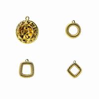 Zinc Alloy Jewelry Pendants, gold color plated, Unisex 